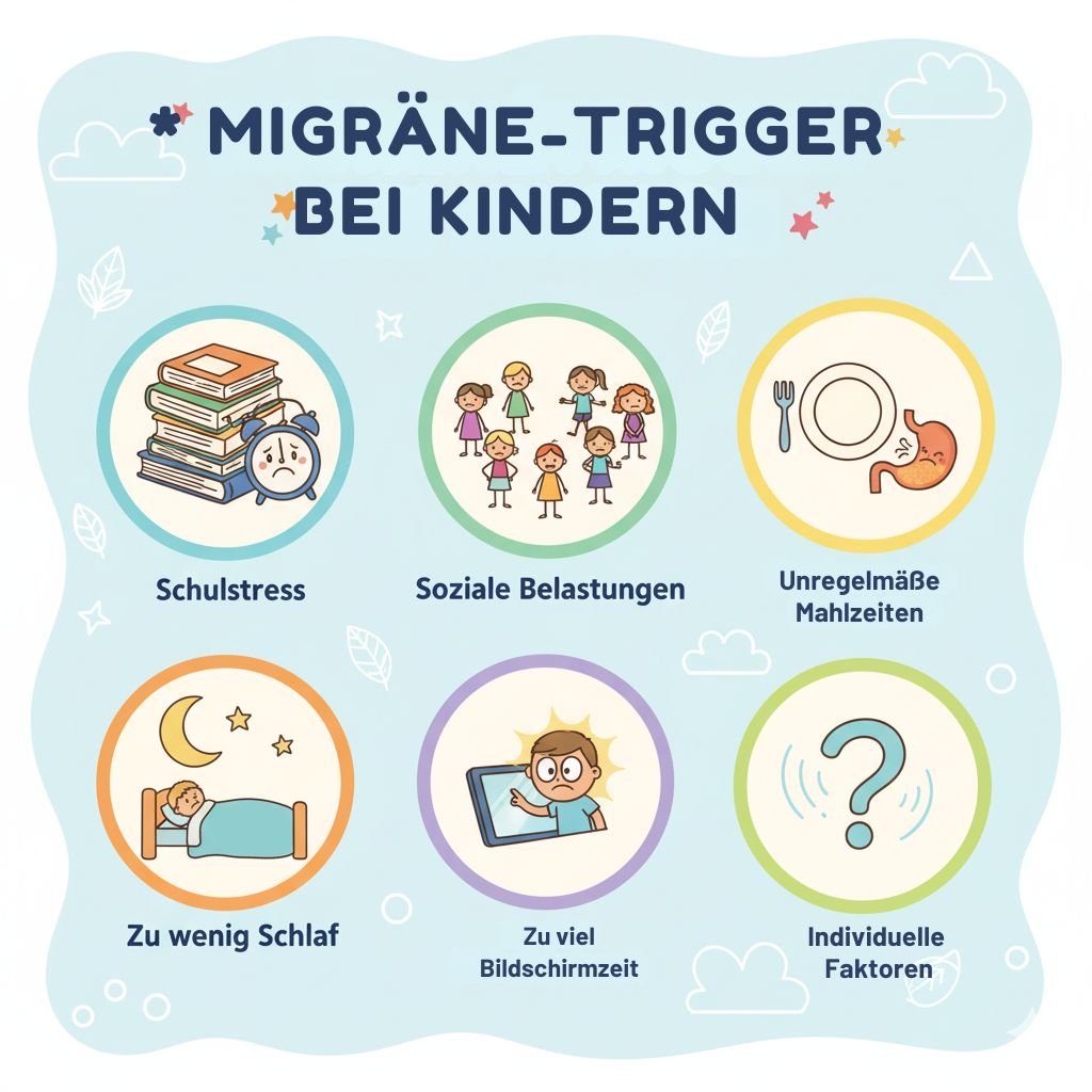 Migräne Trigger bei Kindern
